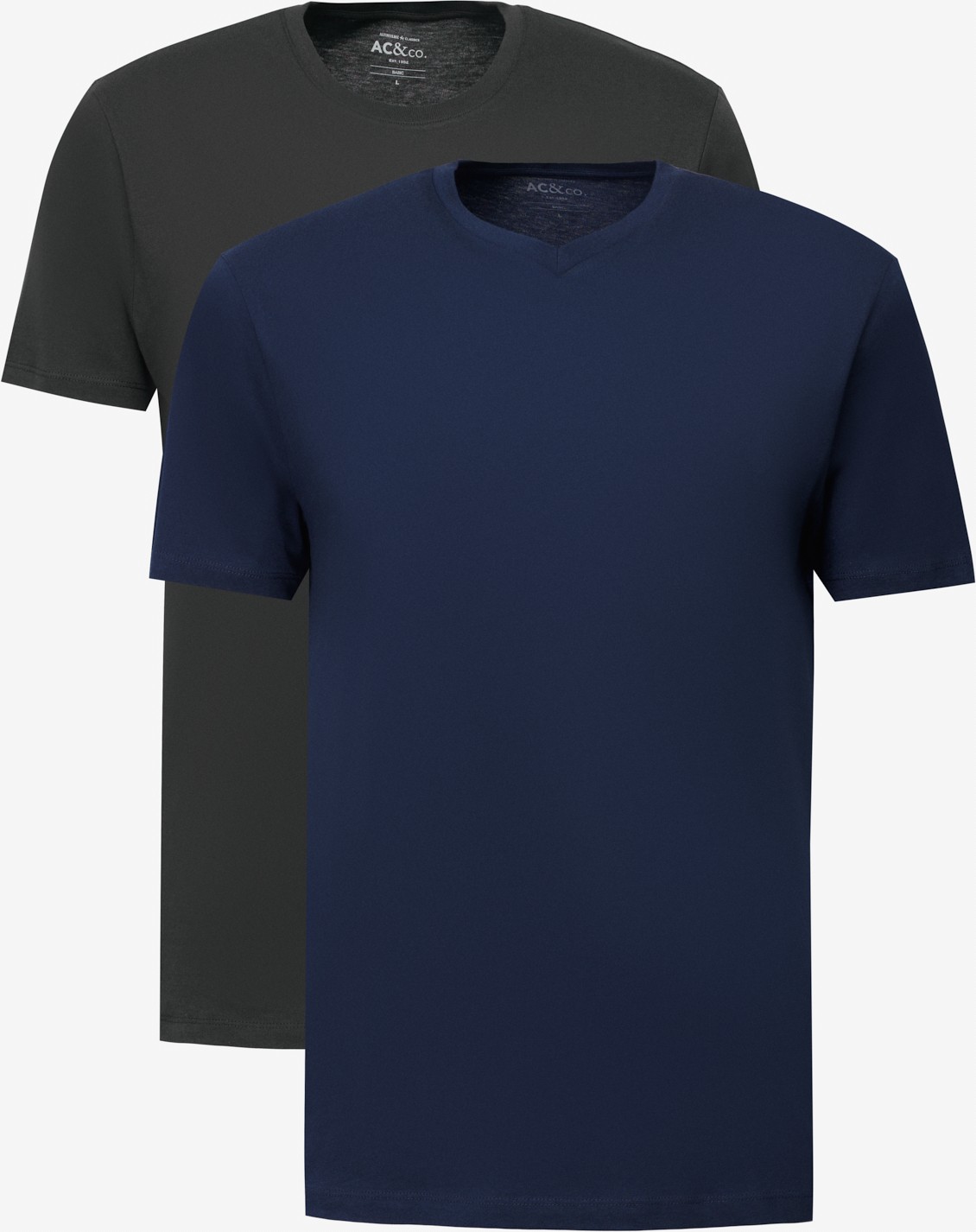 Altınyıldız Classics 2'li Paket Slim Fit Dar Kesim Pamuklu Basic Tişört