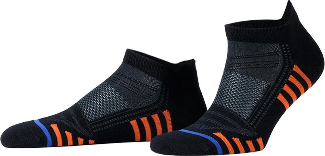 Mısırlı Unisex Bambu Hıgh Performance Atletik 6 Çift Patik Çorap Çok Renkli görsel 2