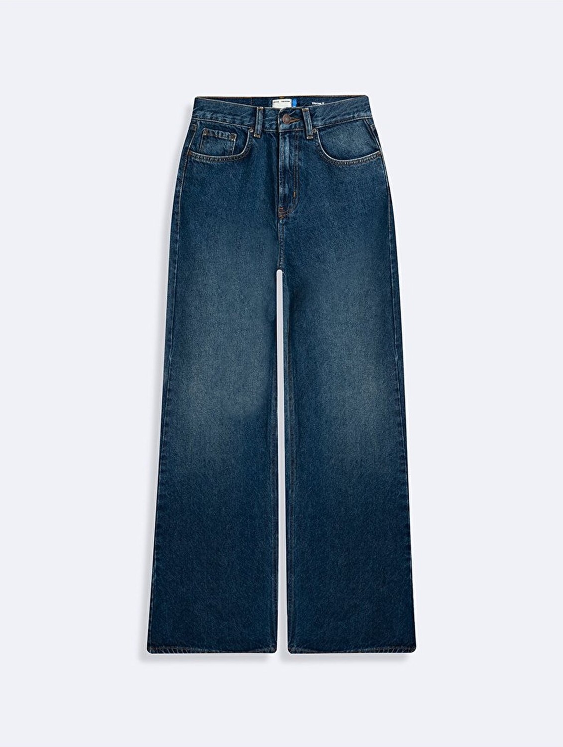 LTB Vıonne H Geniş Paça Yüksek Bel Jean Pantolon Kadın Normal Bel Denim Kumaş %65 Pamuk