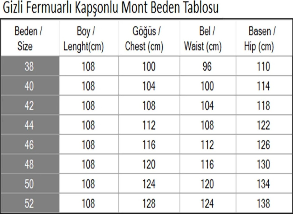 Missvalle Gizli Fermuarlı Kapşonlu Mont Taba 19211 görsel 5