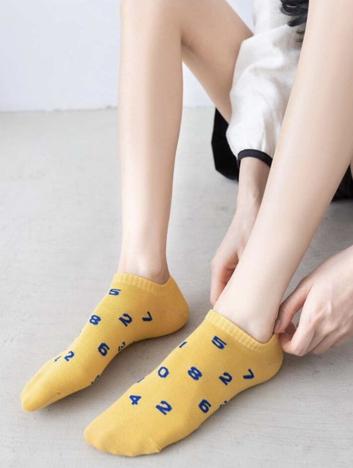 Black Arden Socks Karışık Desenli Patik Çorap 5 Çift görsel 2
