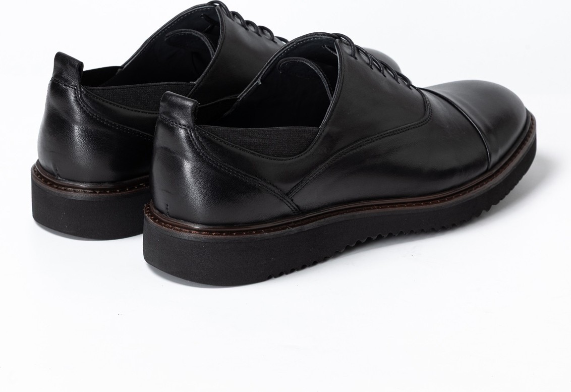 John May Erkek Oxford ( Klasik) KA-26Y-C4627 John May Casual Shoe Black Bambi görsel 4