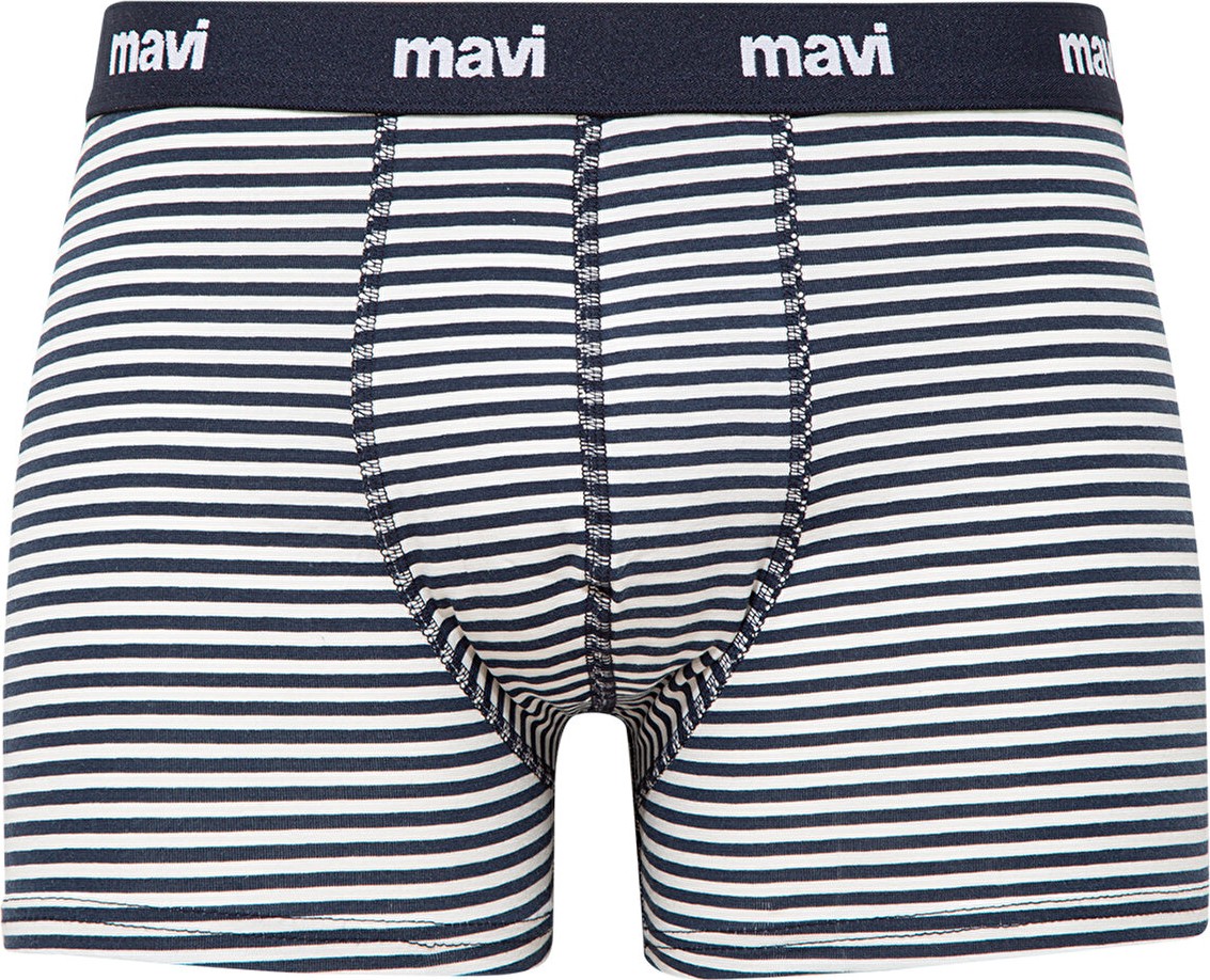 Mavi 3lü Baskılı Lacivert Boxer 0911505-70490 görsel 4