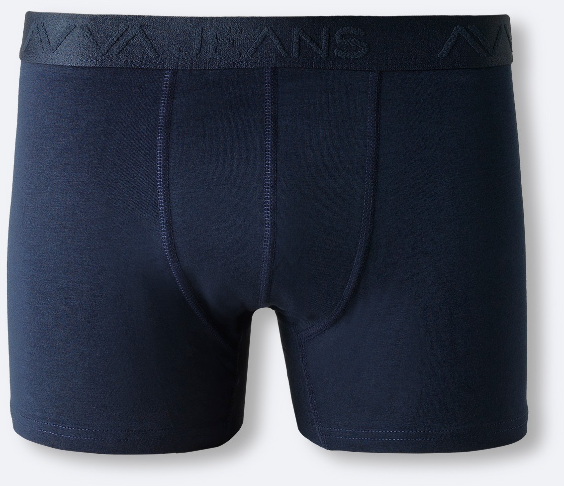 AVVA Erkek Lacivert Basic Pamuklu Tekli Regular Fit Boxer B009510 görsel 8