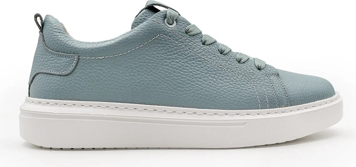 Siyah 100%Hakiki Deri Erkek Spor Sneaker Ortopedik Tabanlı VT27