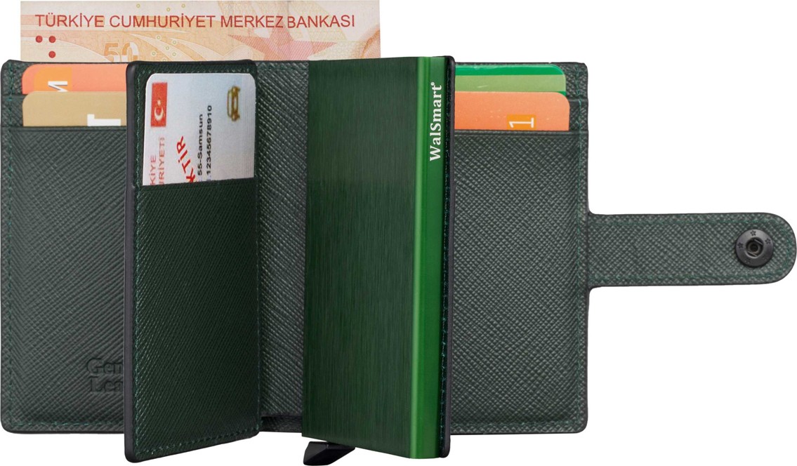 Walsmart Multiple Safiano Akıllı Mekanizmalı Cüzdan görsel 7