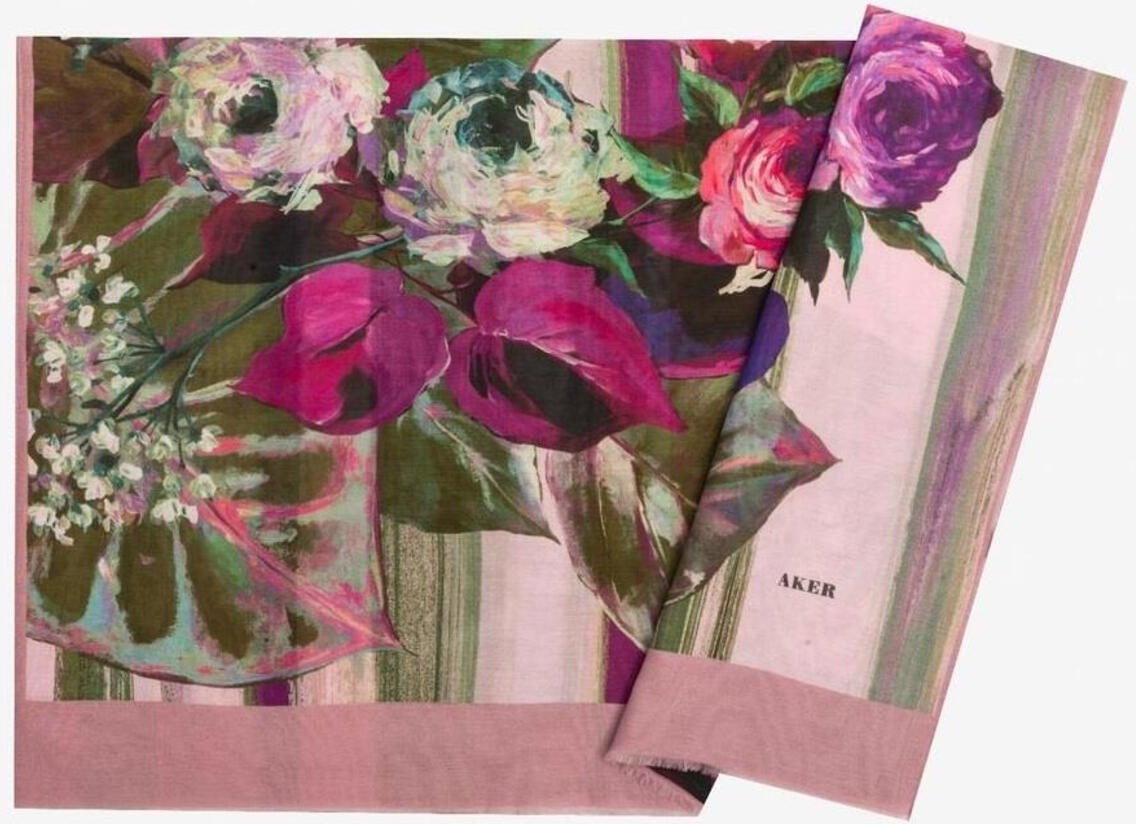 Aker Yaz Serinliği Ipek Koton Etol Şal 7805777-491