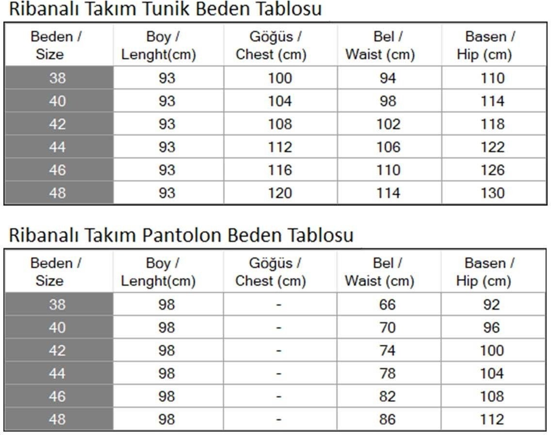 Missvalle Fermuarlı Ribanalı Takım Lila 10405 görsel 5