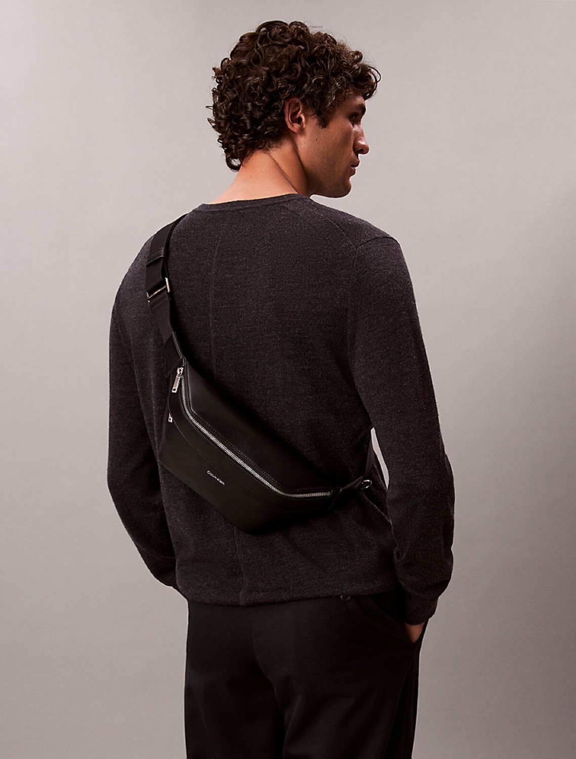 Calvin Klein Erkek Bel Çanta LV04D3161GUB1 görsel 4