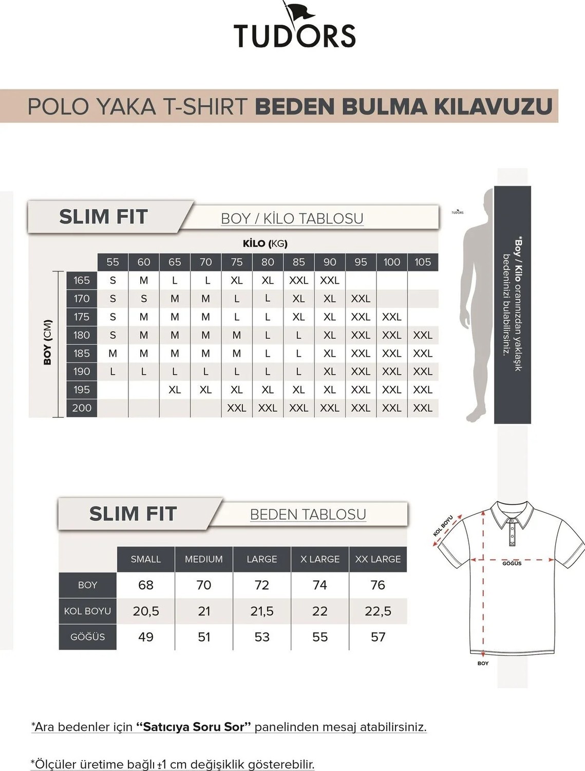 Tudors Erkek Slim Fit Dar Kesim Pamuklu Yumuşak Doku Nefes Alan Kumaş Kıvrılmaz Yaka Siyah Polo Yaka Tişört görsel 2