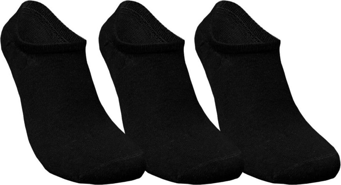 Aesco Skadi Mons Bambu Sneaker Unisex Çorap 3'lü Paket 41-44 Beden, 41-44, 120-1605030623-3, Siyah, Üniseks-Yetişkin