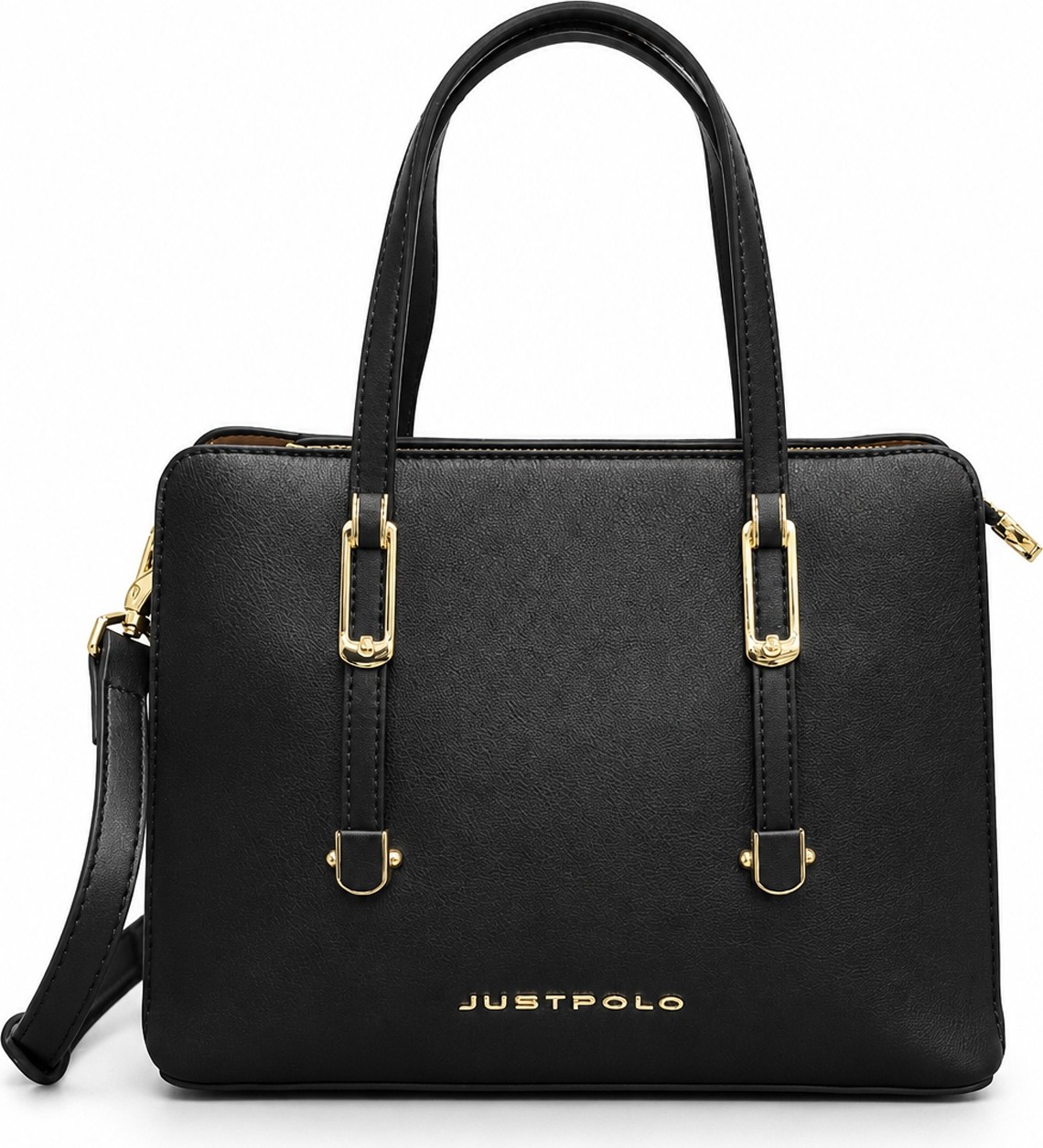 Just Polo Çapraz Askılı Kadın Çantası Siyah 10074 görsel 6