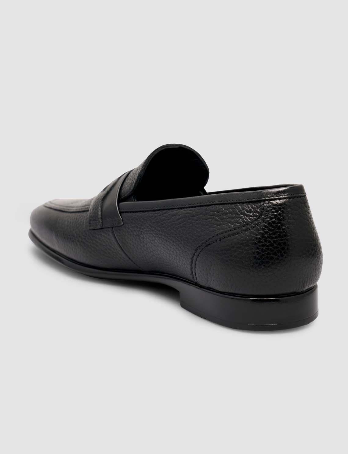 Cabani Erkek Cabani Siyah Loafer Ayakkabı %100 Hakiki Deri ile Konfor ve Şıklık Sunar görsel 5