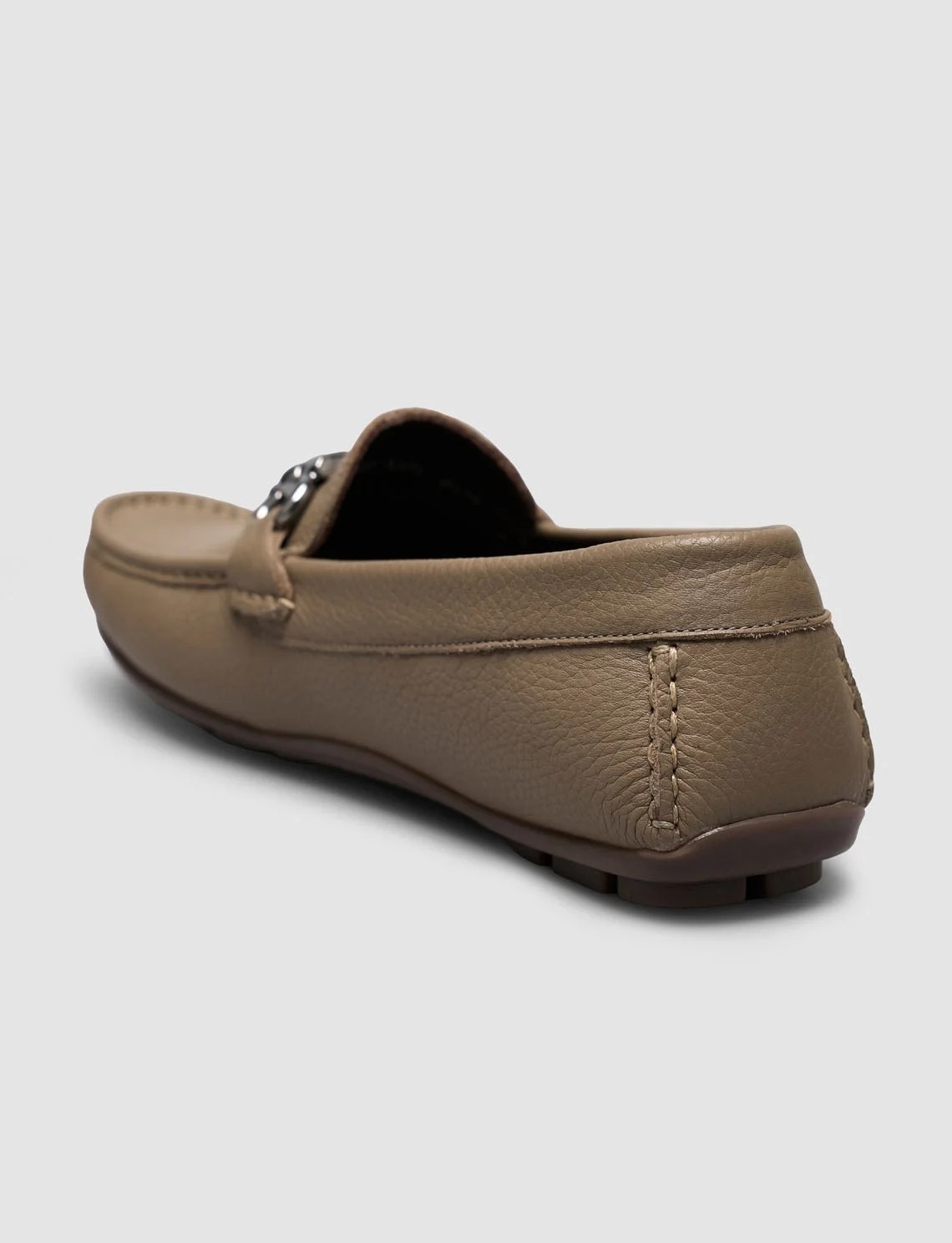 Cabani Hakiki Deri Vizon Nubuk Erkek Loafer görsel 5