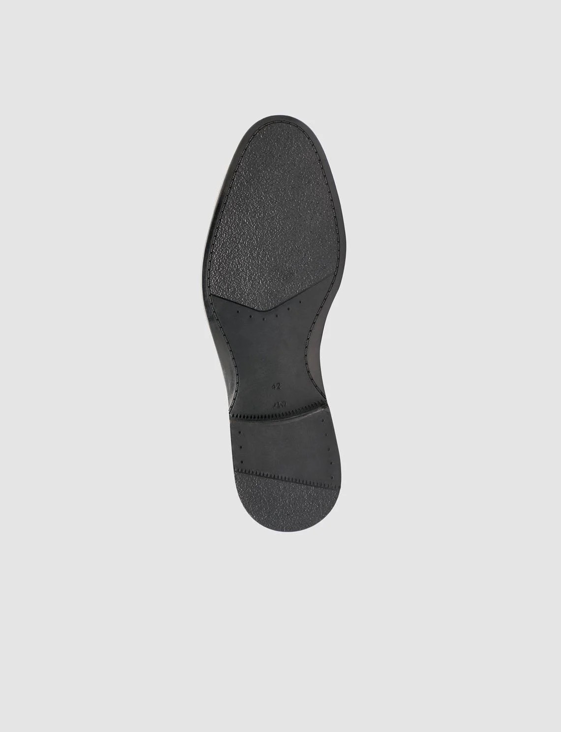 Cabani %100 Gerçek Deri Siyah Şeritli Erkek Loafer Ayakkabı görsel 8