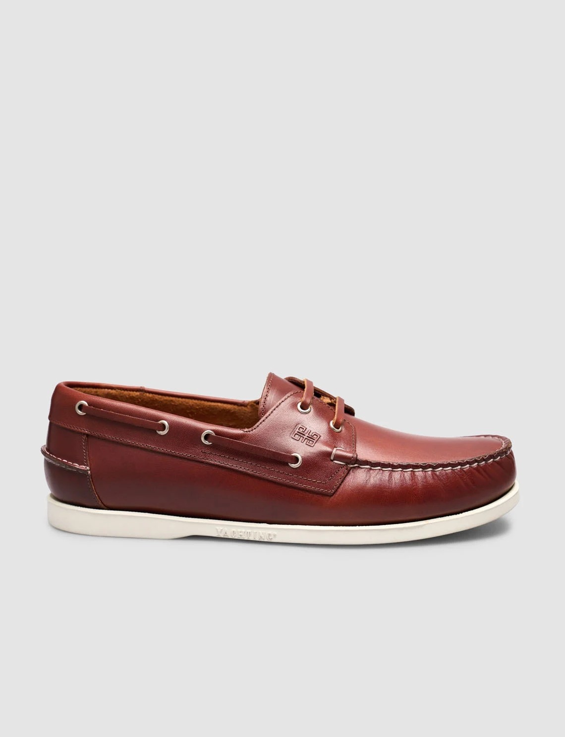 Cabani Bordo Hakiki Deri Bağcıklı Loafer Ayakkabı