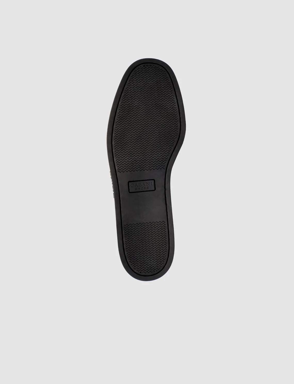 Cabani Parlak Siyah Hakiki Deri Bağcıklı Loafer Ayakkabı görsel 7