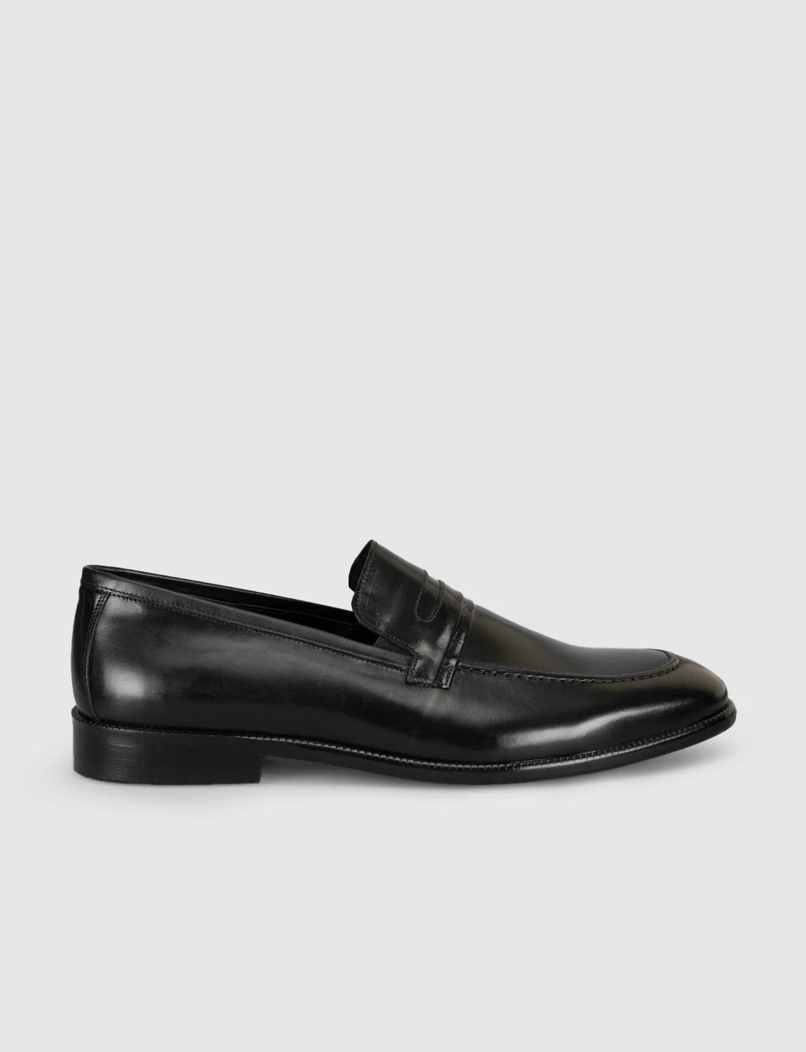Cabani Premium Leather Black Men's Classic Shoes