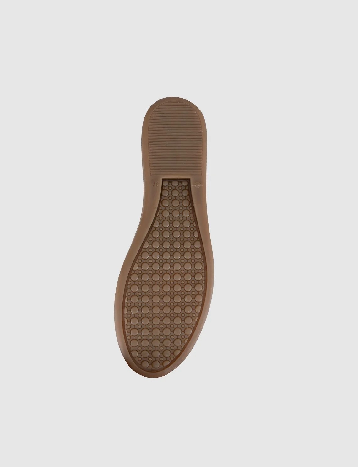 Cabani Süet Bej Kadın Mule Loafer görsel 7