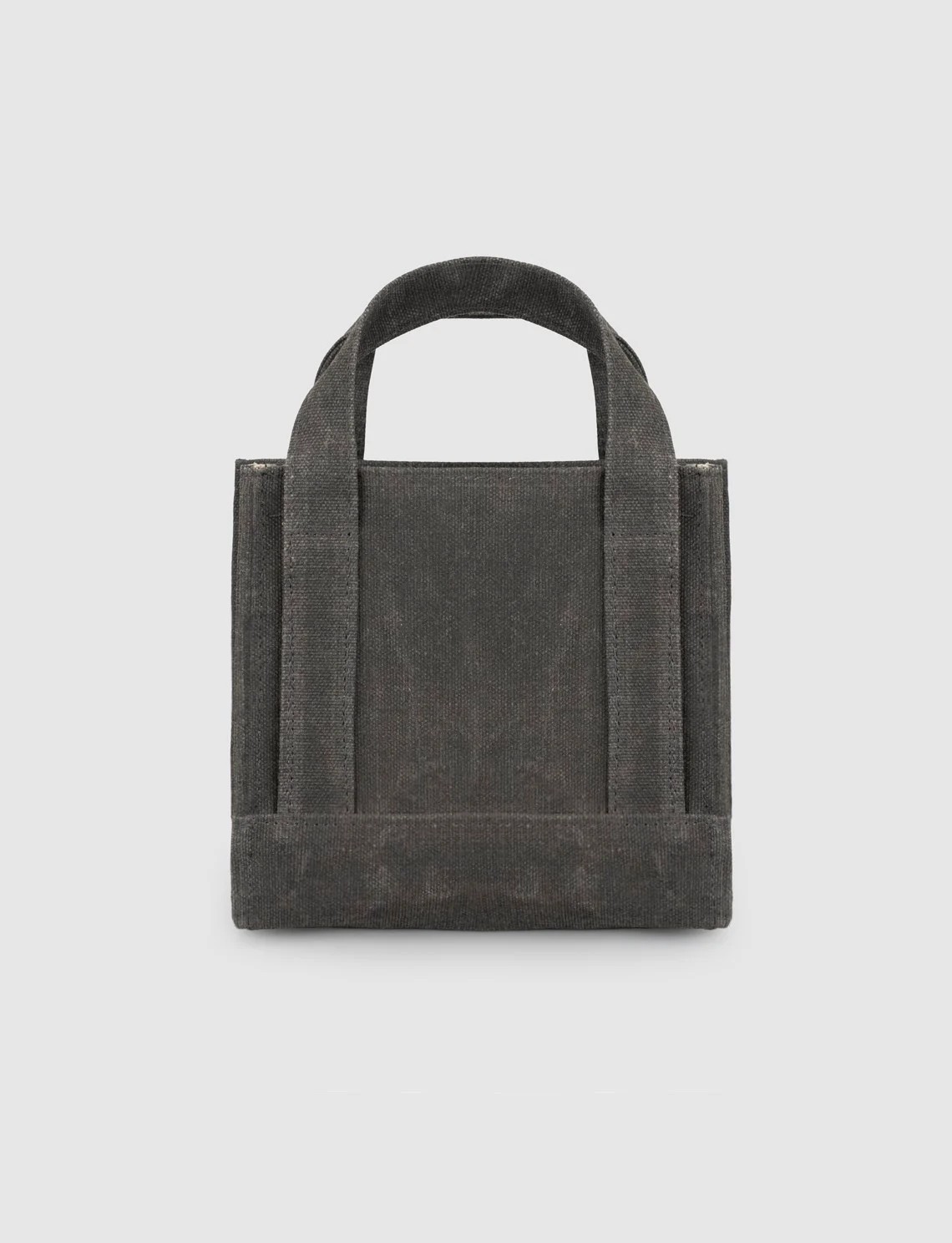 Cabani Siyah Keten Unisex El Çantası