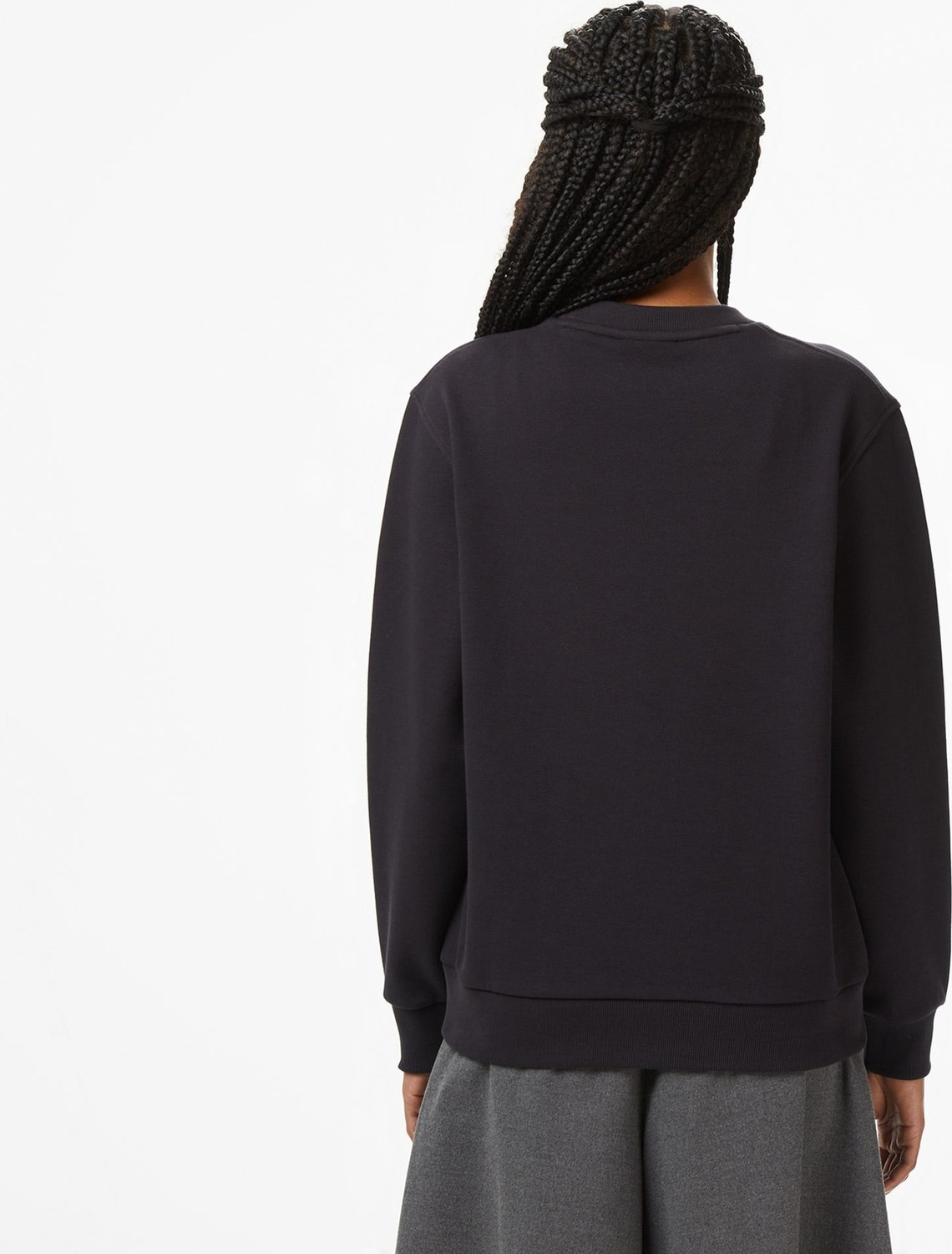 Lacoste Kadın Regular Fit Bisiklet Yaka Sweatshirt görsel 5