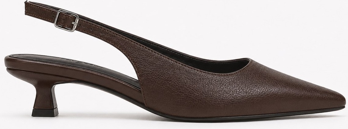 İx Kitten Kadın Sivri Burun Stiletto Kısa Topuklu Ayakabı 4 cm