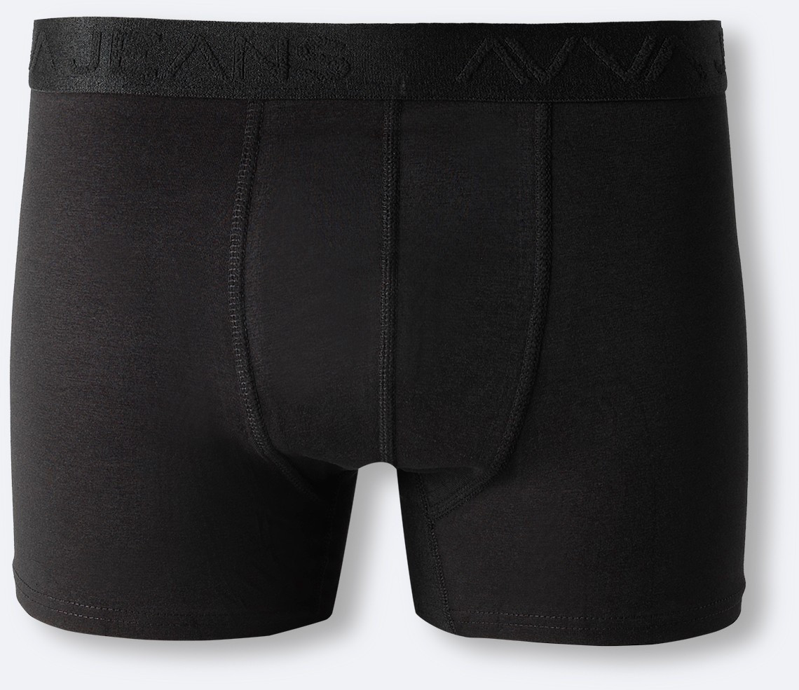 AVVA Erkek Lacivert Basic Pamuklu Tekli Regular Fit Boxer B009510