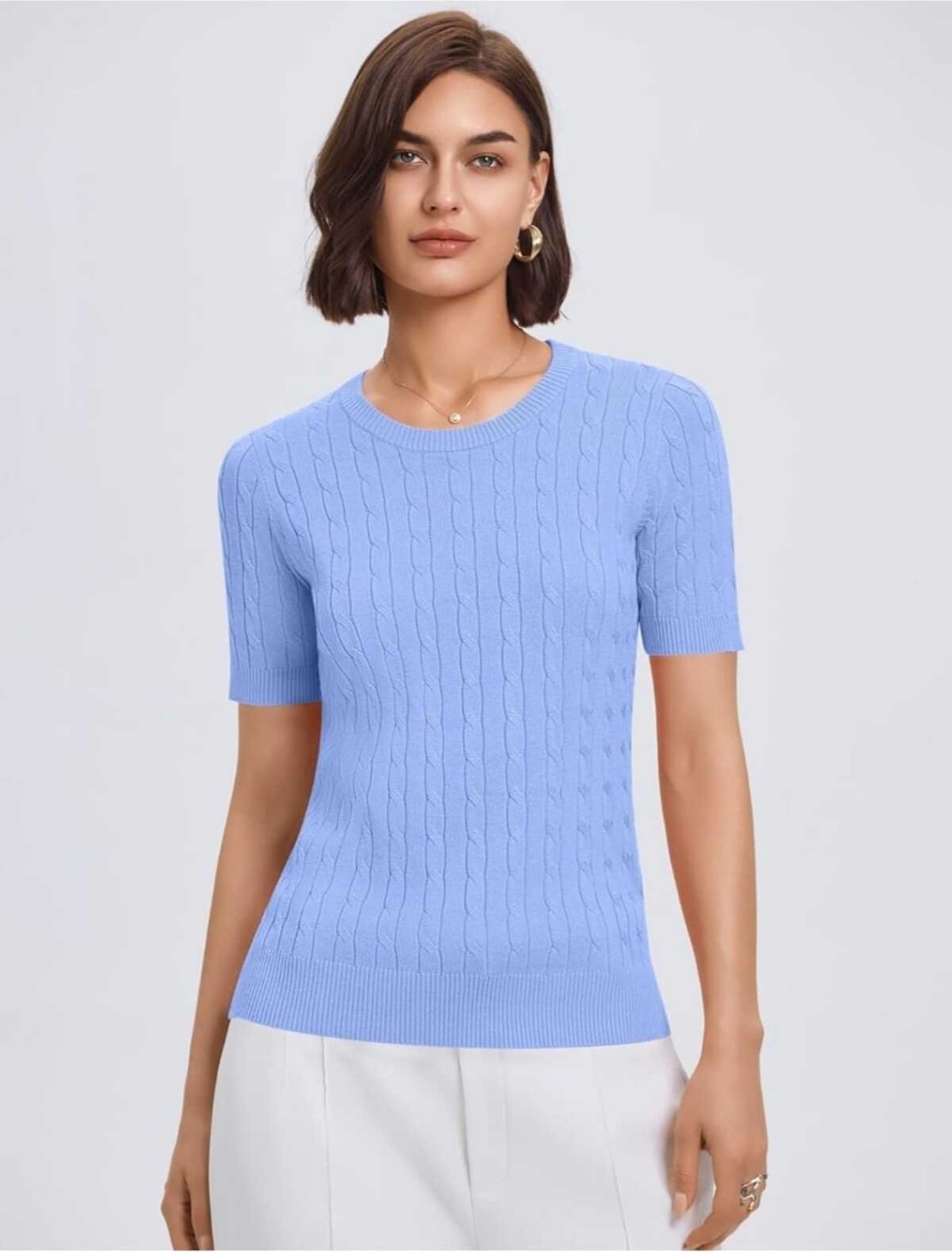 Youknitwear You Kathy %100 Pamuk Kadın Triko Kazak