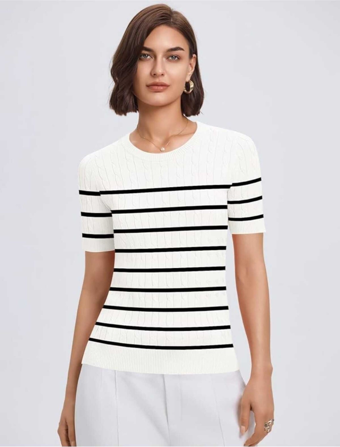 Youknitwear You Kathy %100 Pamuk Kadın Triko Kazak