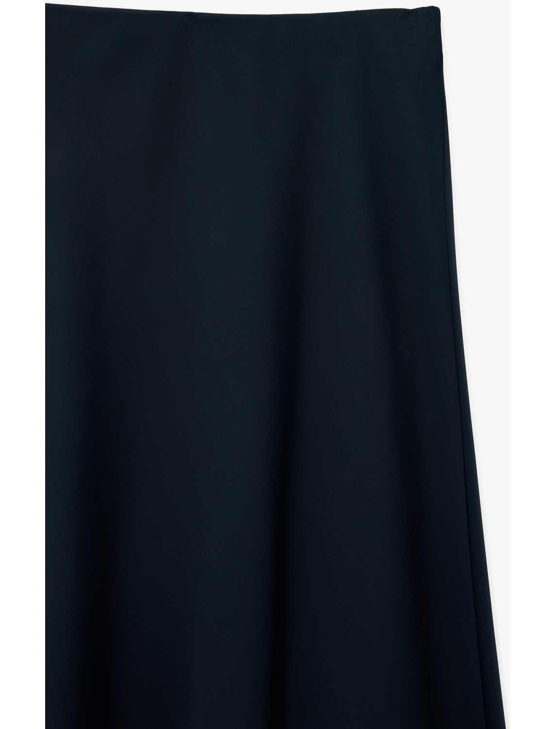 Koton Regular Fit Midi Boy Saten Kloş Etek görsel 5
