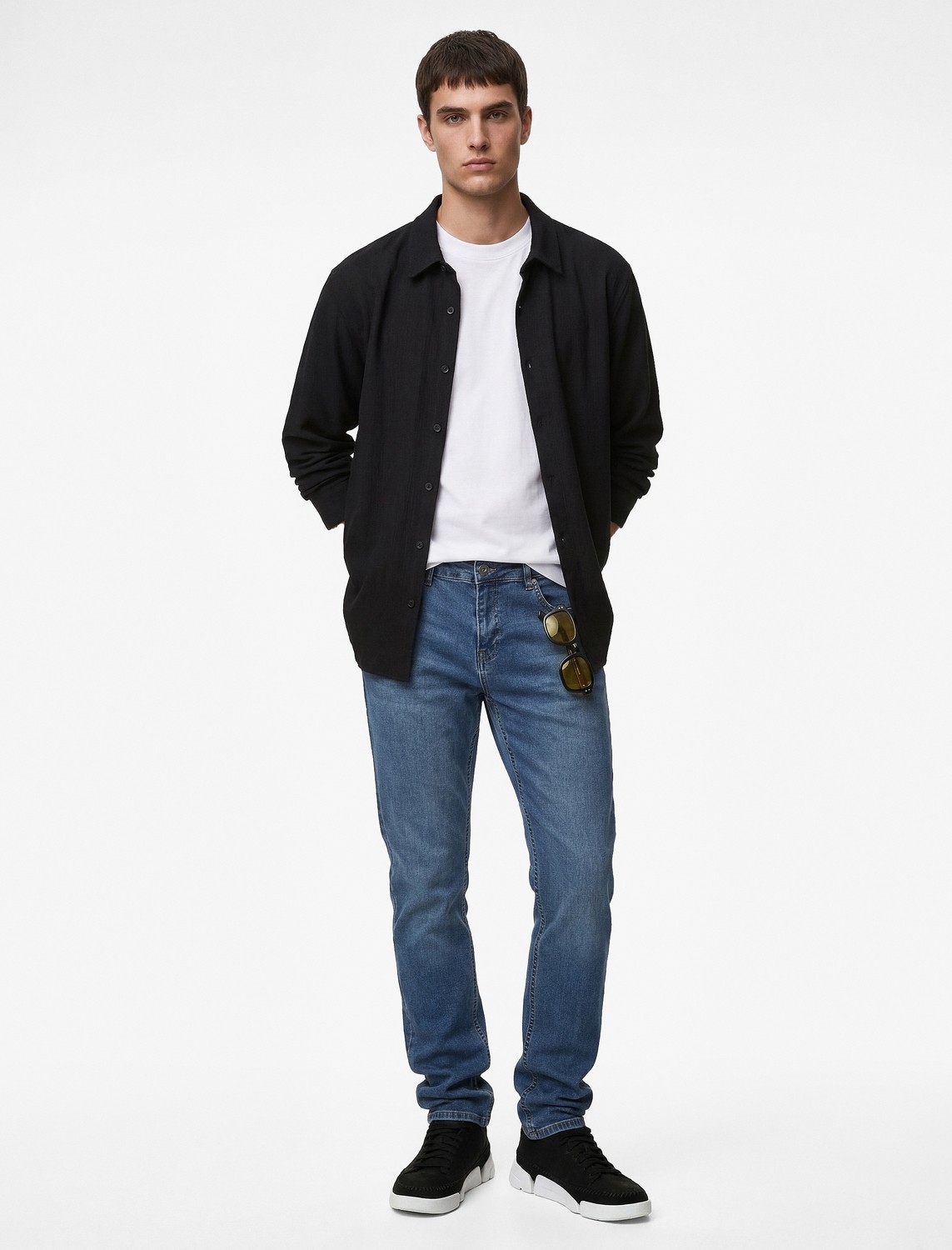 Koton Normal Bel Dar Paça Pamuklu Skinny Fit Jean Pantolon - Michael Jean