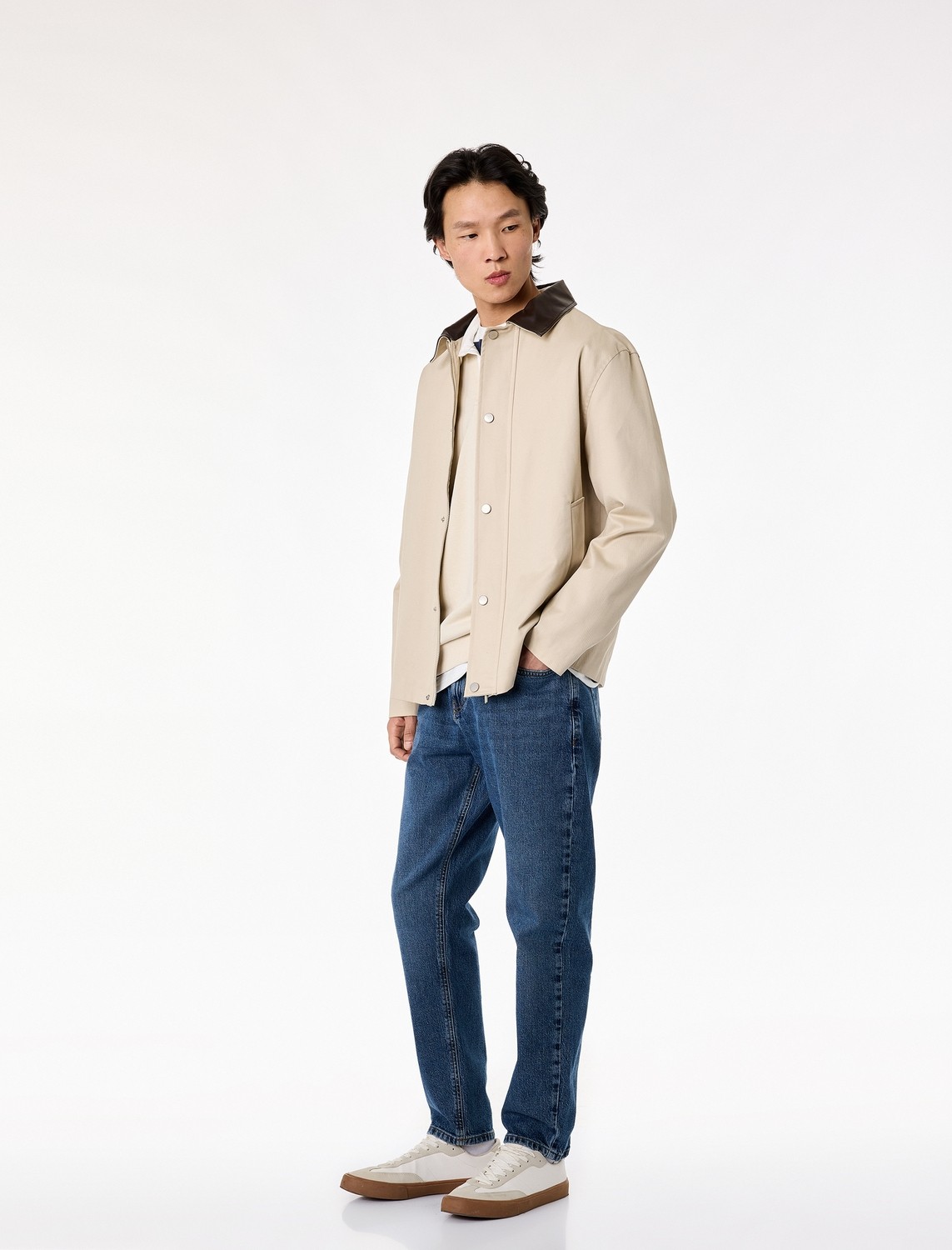 Koton Pamuklu Regular Fit Normal Bel Tapered Jean Pantolon - Joe Jean görsel 3
