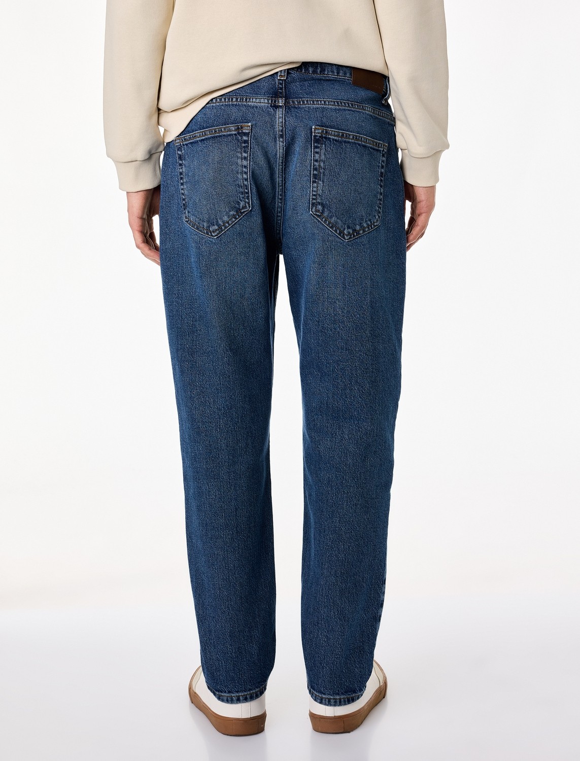 Koton Pamuklu Regular Fit Normal Bel Tapered Jean Pantolon - Joe Jean görsel 5