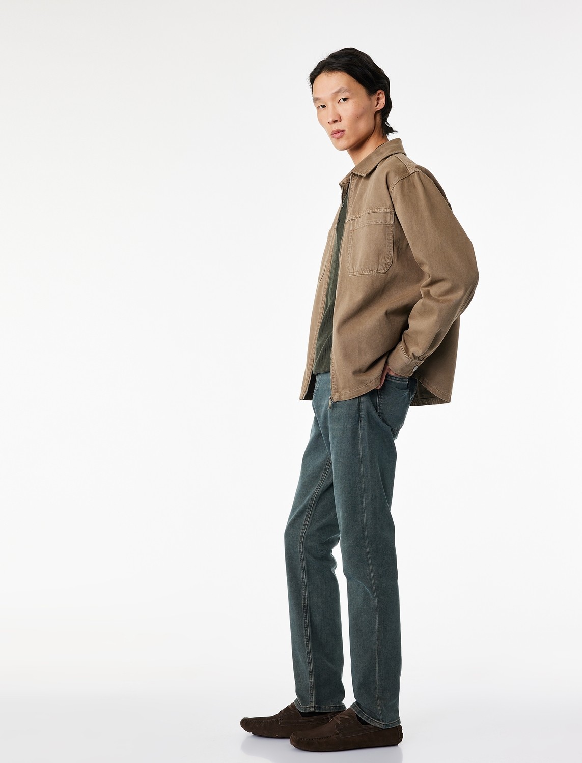 Koton Normal Bel Pamuklu Slim Fit Jean Pantolon - Brad Jean görsel 2