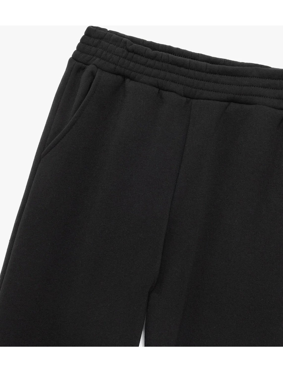 Koton Üç Iplik Şardonlu Cepli Beli Lastikli Jogger Eşofman Altı görsel 5