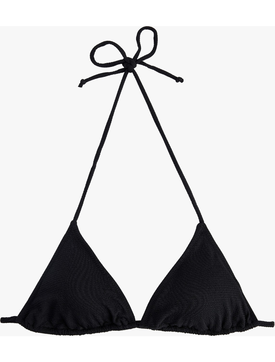 Koton Dokulu Üçgen Bikini Üstü görsel 4