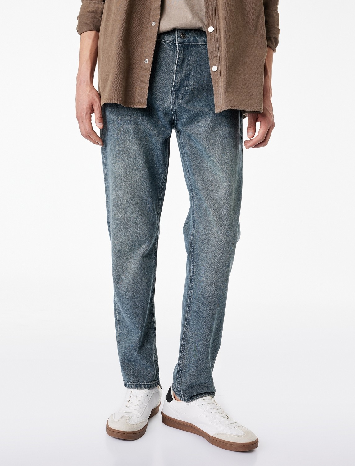Koton Normal Bel Regular Fit Tapered Jean Pantolon - Joe Jean görsel 3