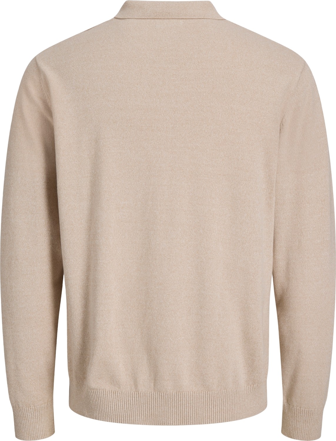 Jack & Jones Erkek Regular Fit Polo Yaka Triko Kazak - Basic görsel 4