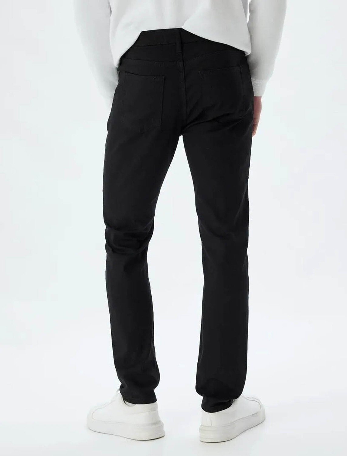 Koton Erkek Jean Pantolon Siyah 5WAM40085ID - Brad Jean görsel 4
