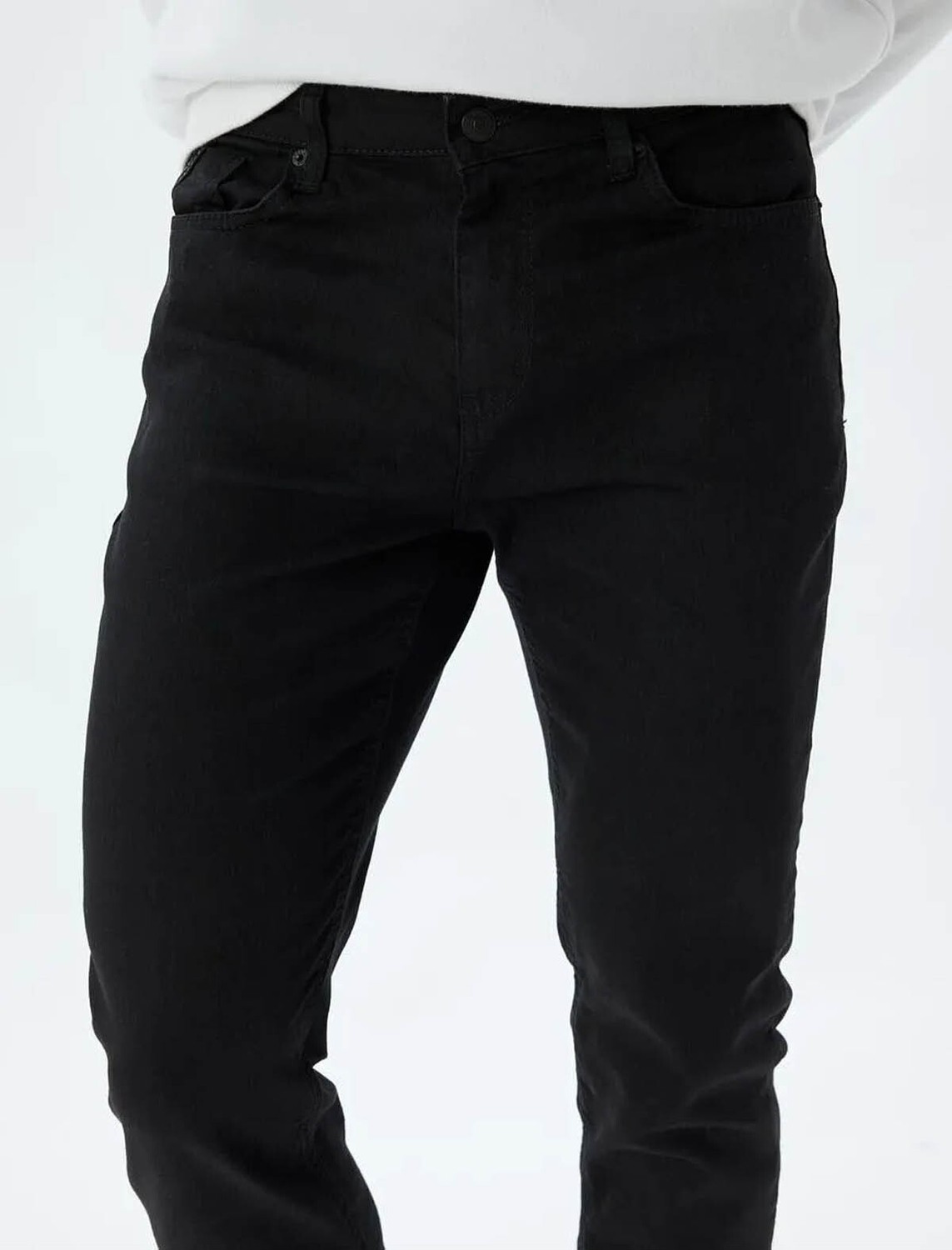 Koton Erkek Jean Pantolon Siyah 5WAM40085ID - Brad Jean görsel 3