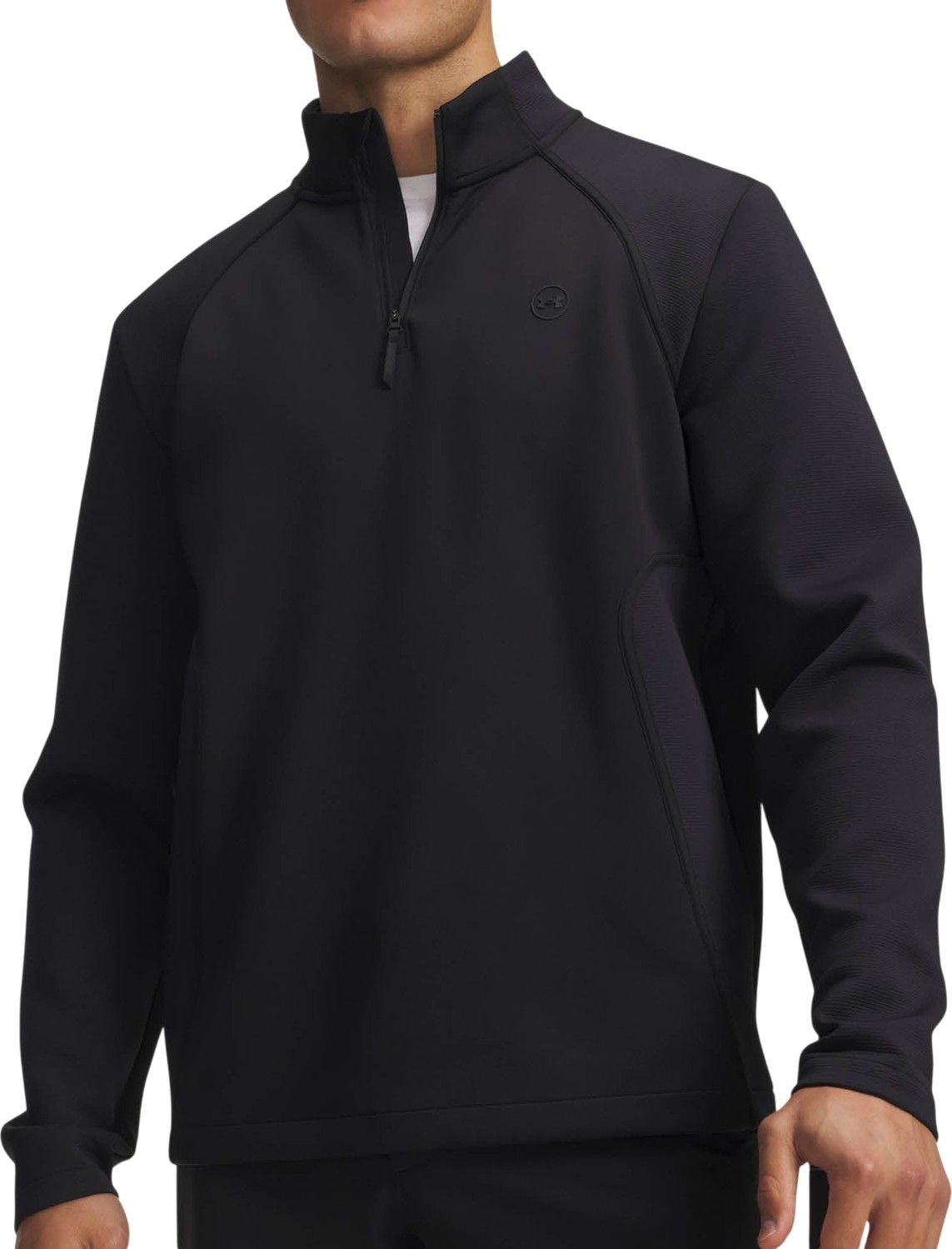 Under Armour Ua Drive Midlayer 1/4 Zip Siyah Erkek Sweatshirt