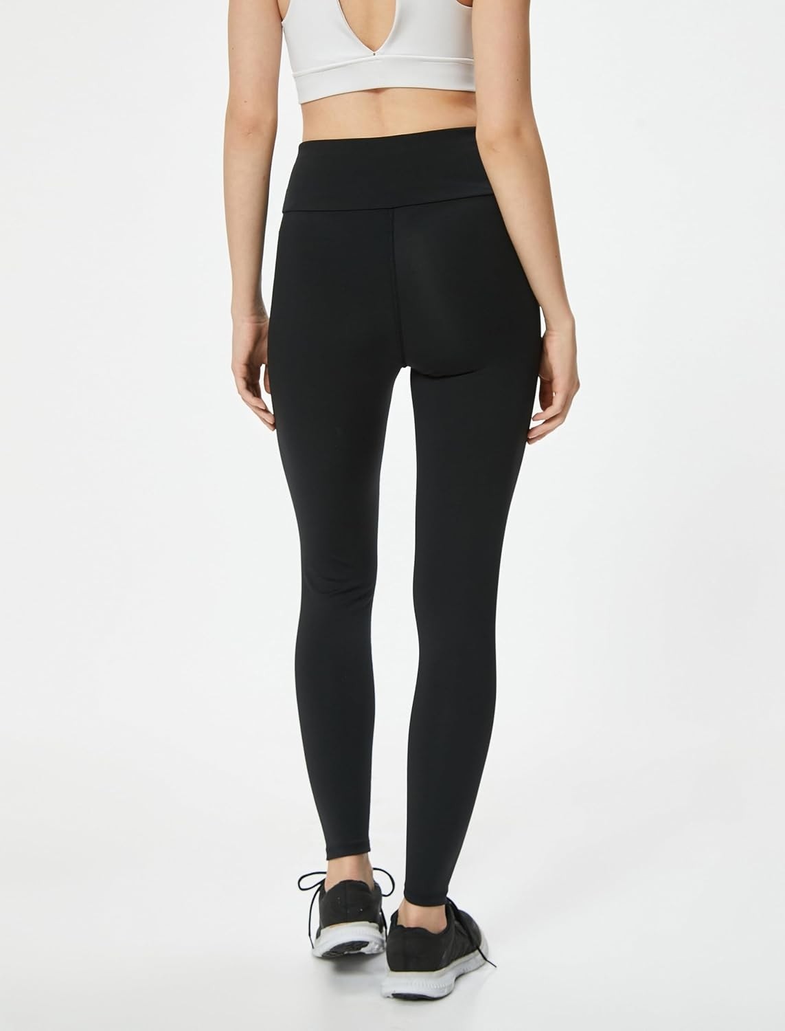 Yüksek Bel Spor Tayt Slim Fit görsel 5