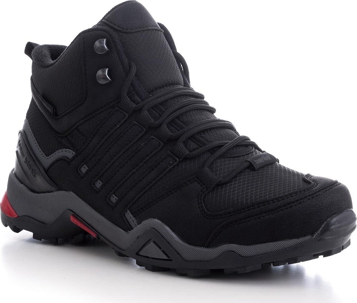 Tonny Black Tonnyblack Unisex Trekking Bot Siyah Füme Su Geçirmez Malzeme ile Kışlık Rahat Taban TB242