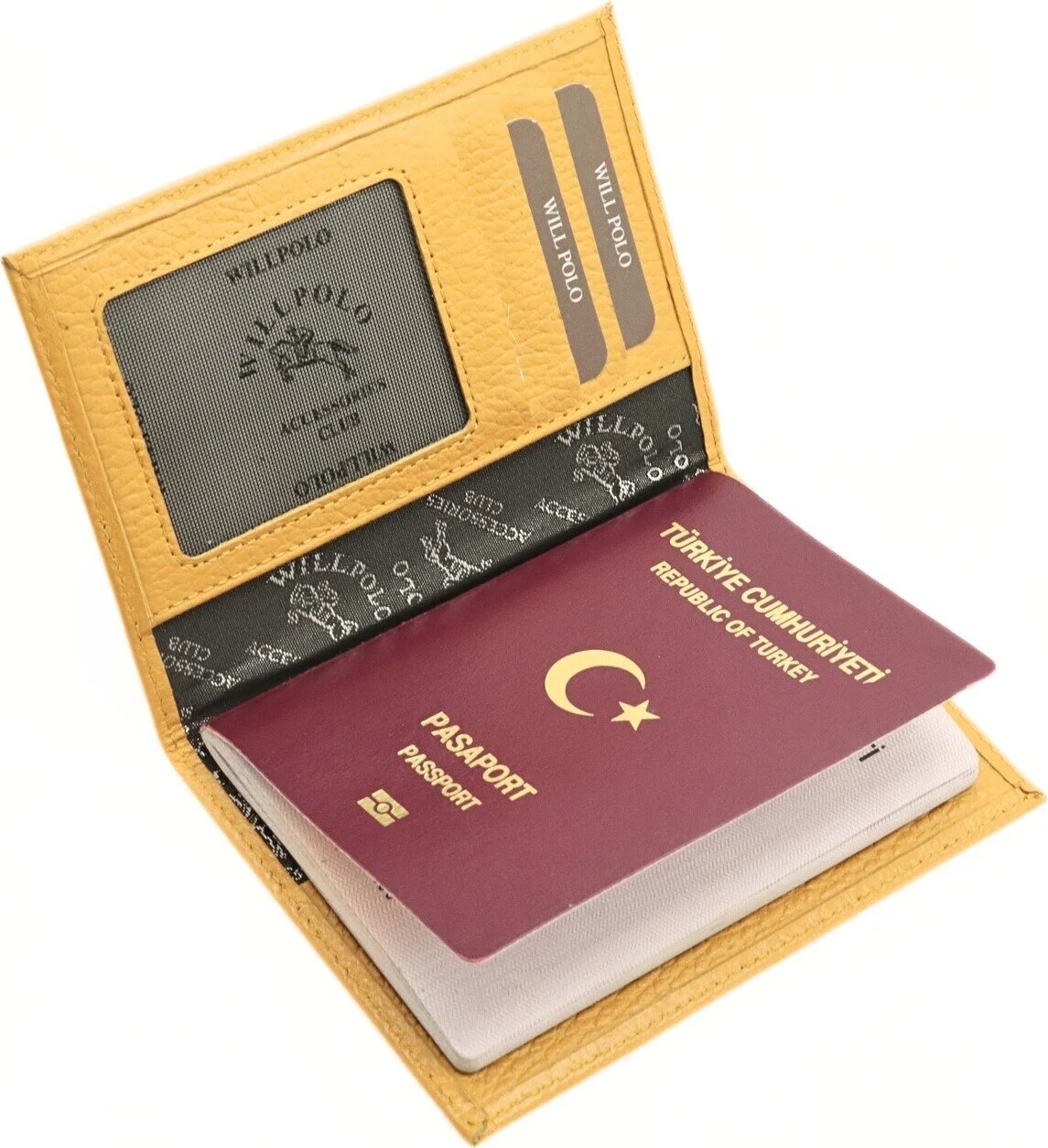 Willpolo Hakiki Deri Pasaport Kılıfı Pasaportluk