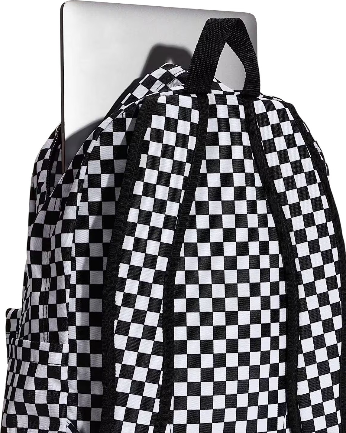 Vans Old Skool Check Backpack Siyah Unisex Sırt Çantası görsel 5