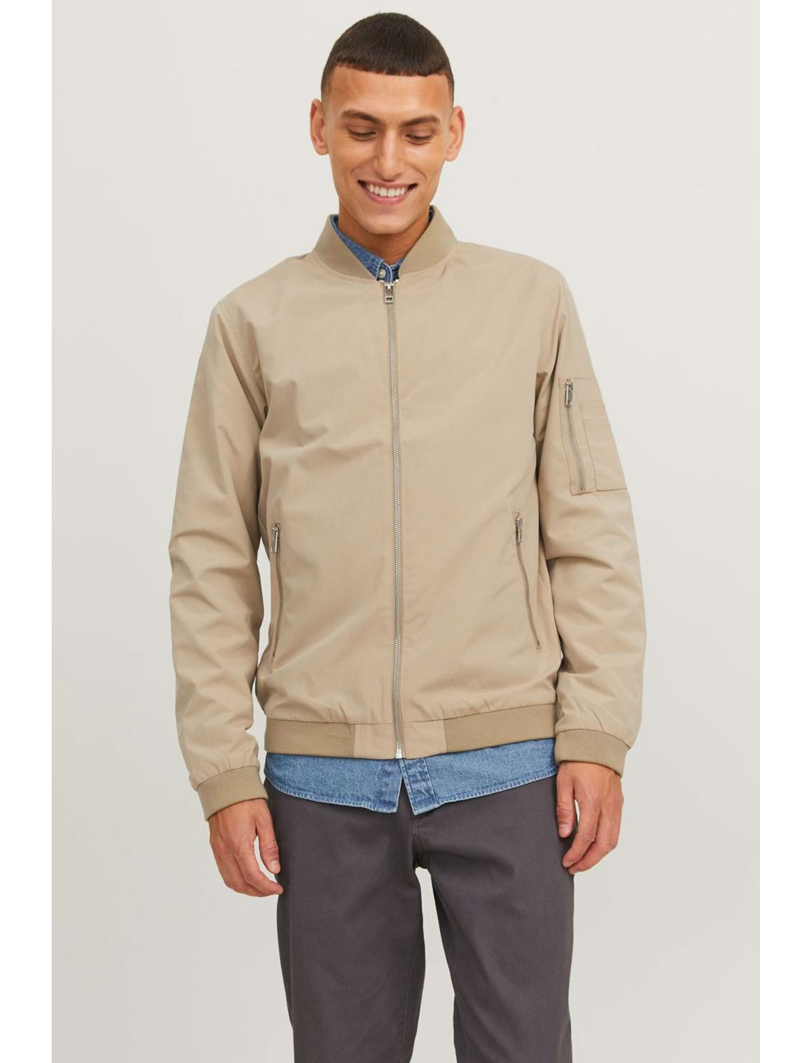 Jack & Jones Erkek Ceket Rush Bomber Noos görsel 5