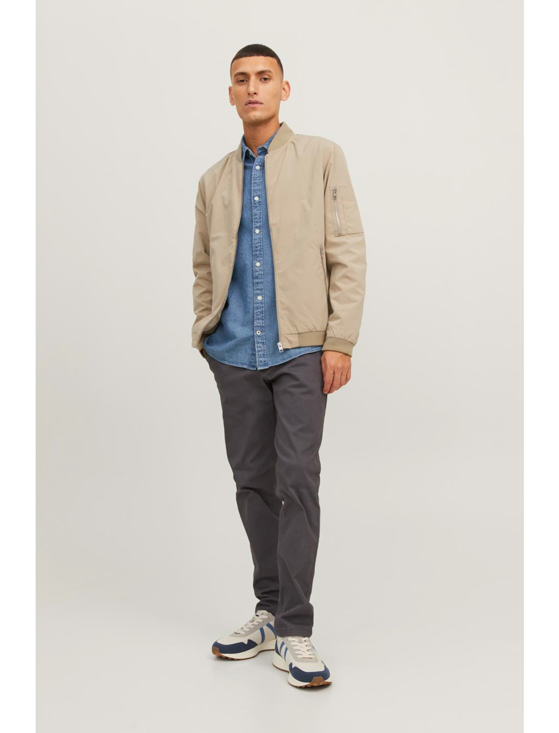 Jack & Jones Erkek Ceket Rush Bomber Noos görsel 7