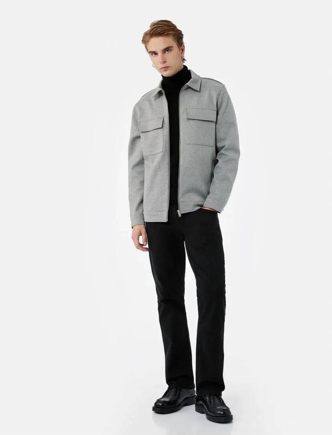 Koton Normal Bel Pamuklu Straight Fit Jean Pantolon - Mark Jean