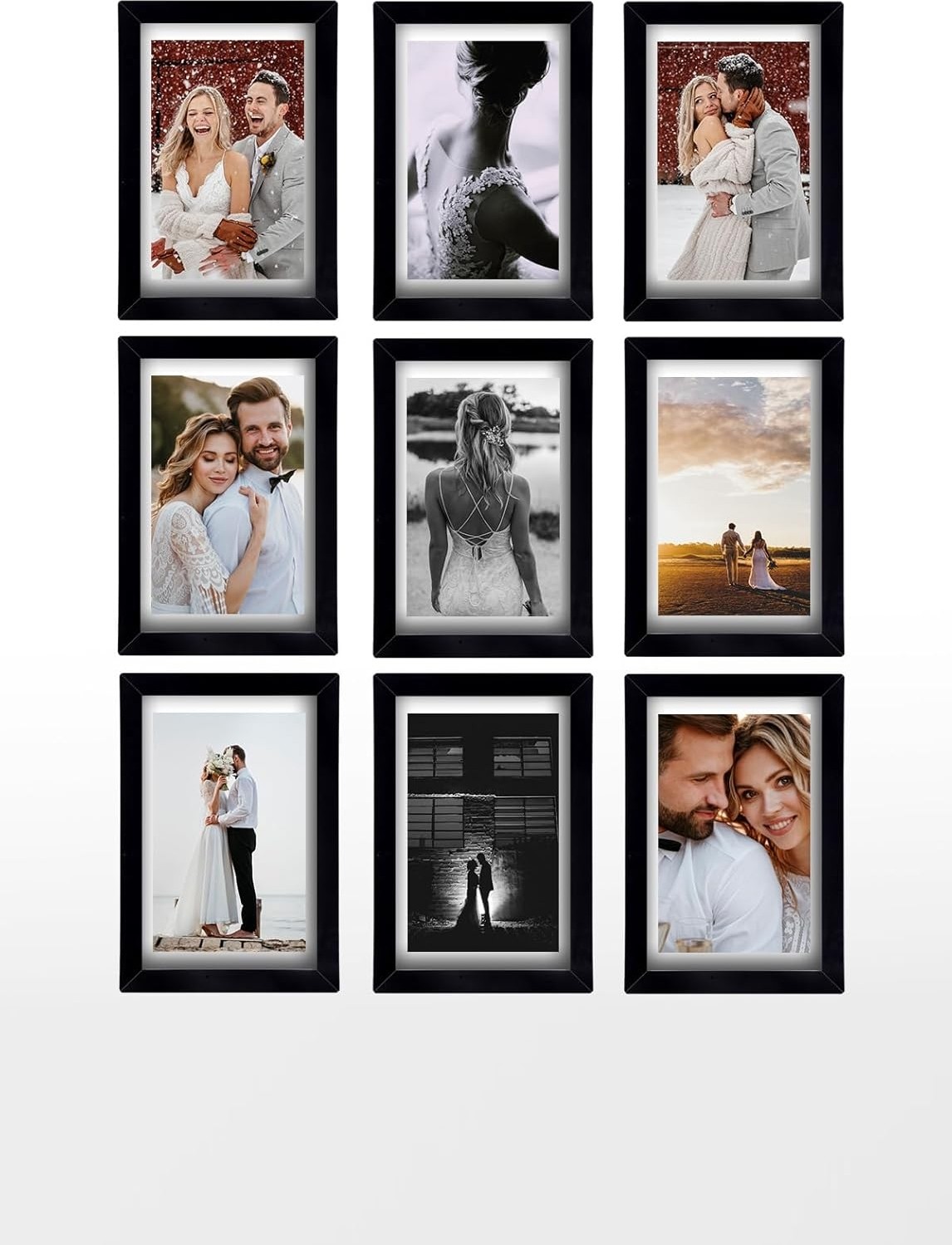 OEM Yhfoto 9 Adet A4 Siyah Mdf 21X30 & Sertifika Siyah 21 x 30 görsel 5