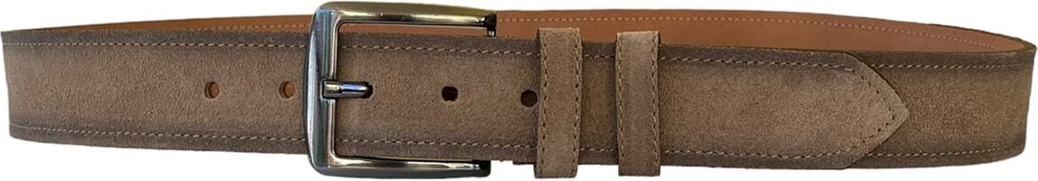 GoDeri Deri Süet Vizon Rengi Kemer 4 Cm=süet.deri.4cm görsel 8